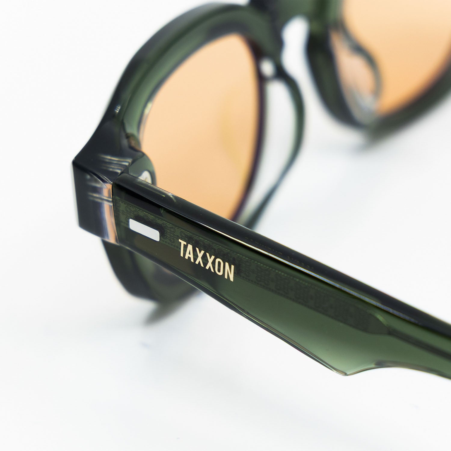 Tom Sunglasses with Olive Frame & Orange Lens