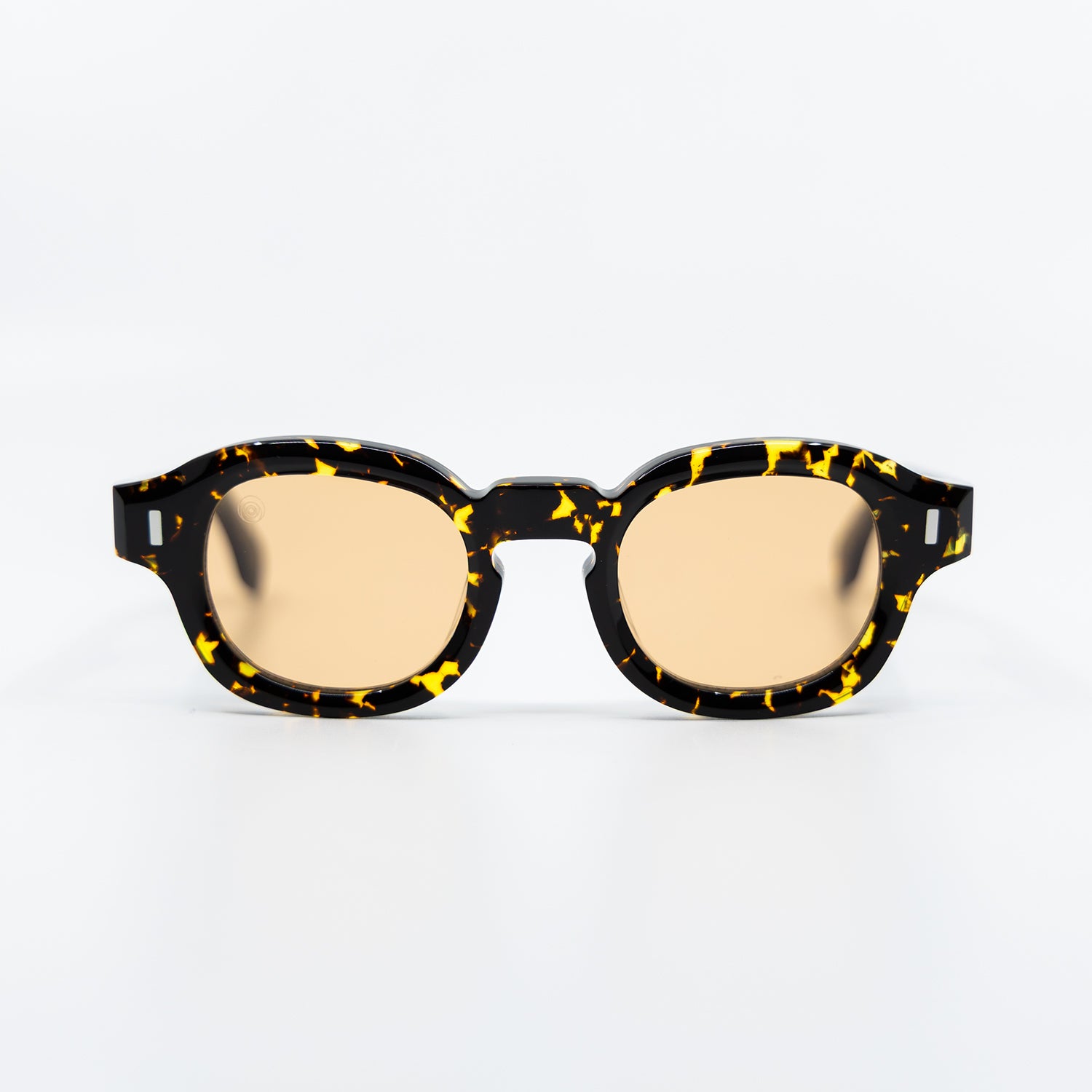Tom Sunglasses with Havana Frame & Orange Lens