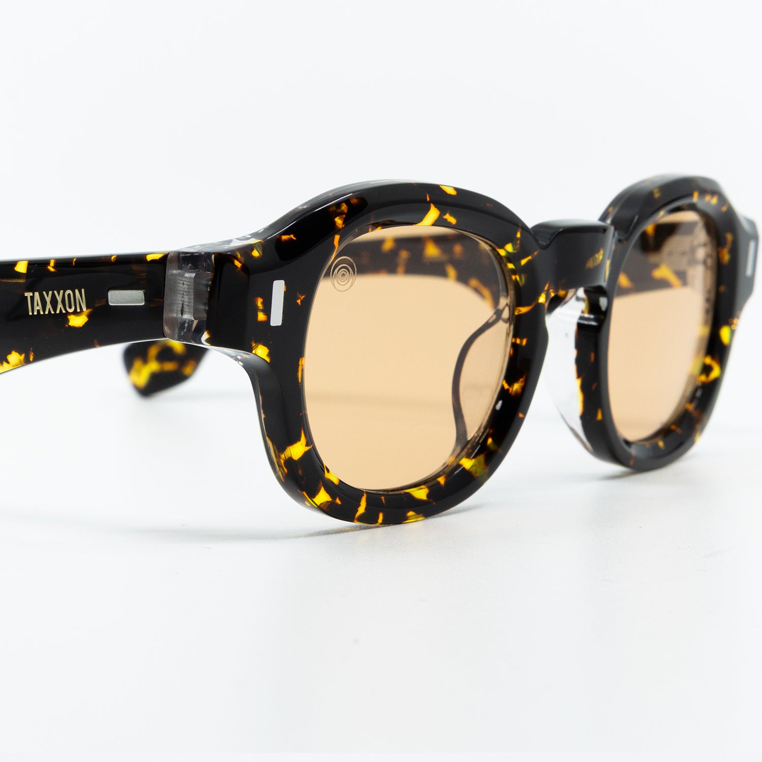 Tom Sunglasses with Havana Frame & Orange Lens