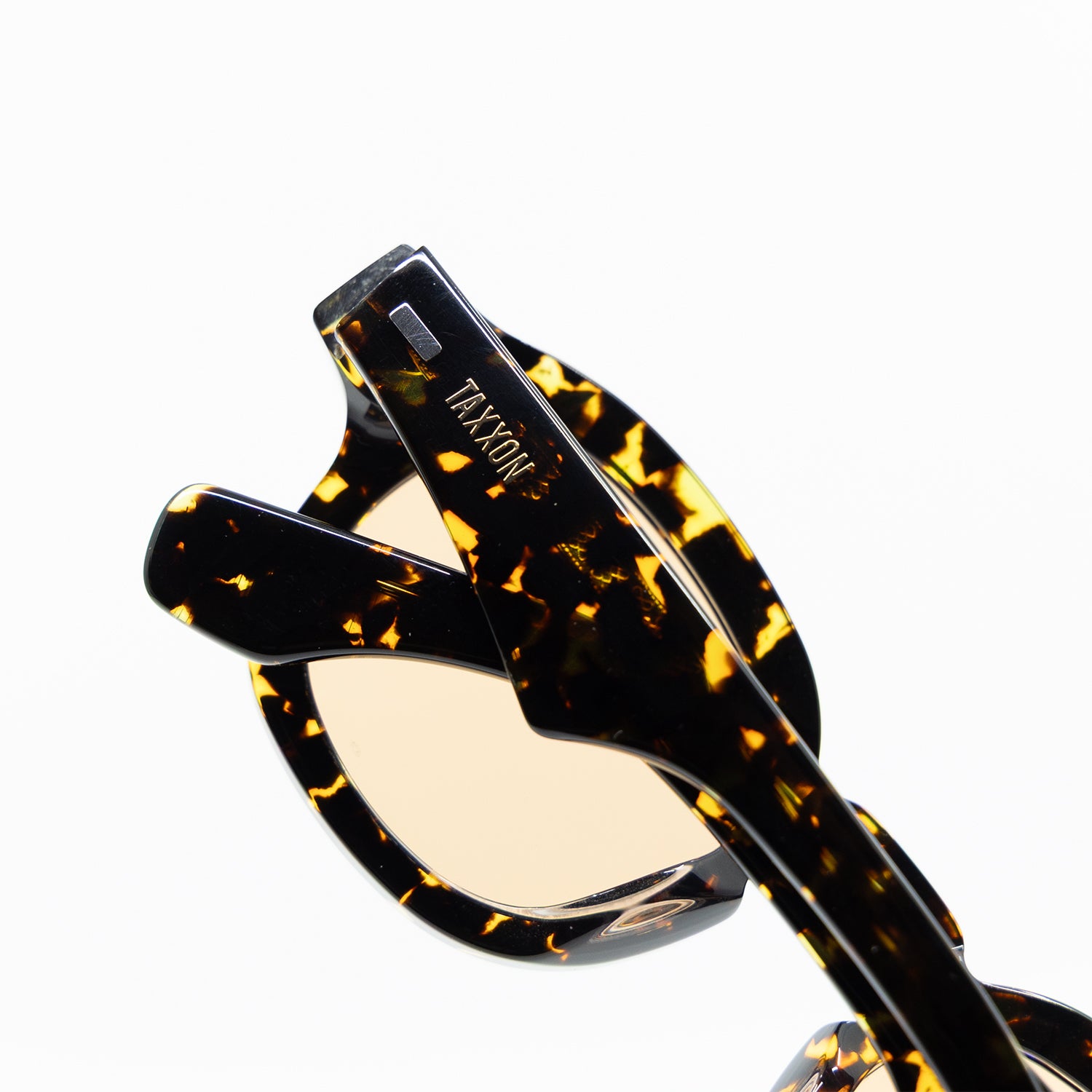 Tom Sunglasses with Havana Frame & Orange Lens