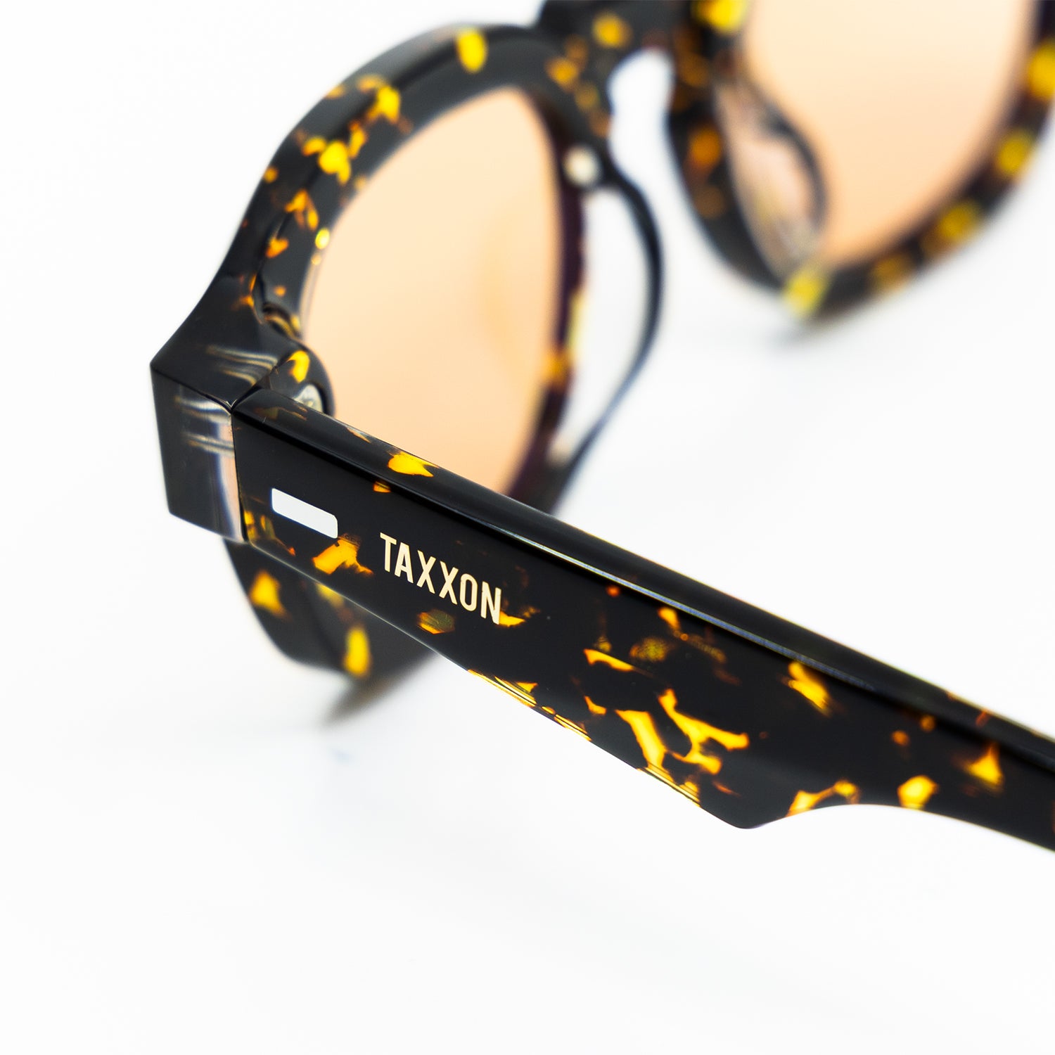 Tom Sunglasses with Havana Frame & Orange Lens
