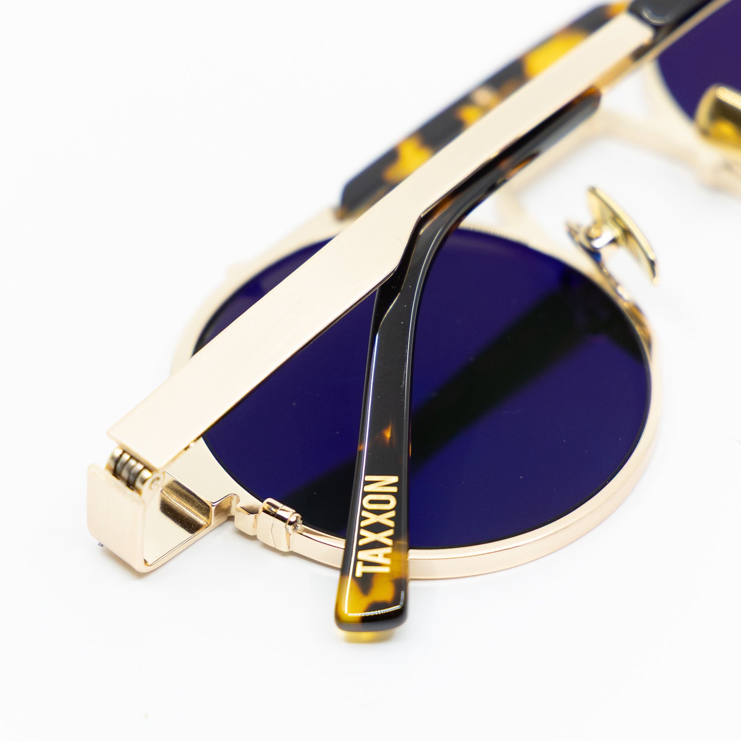 Lennon Sunglasses with Havana Frame & Green Lens