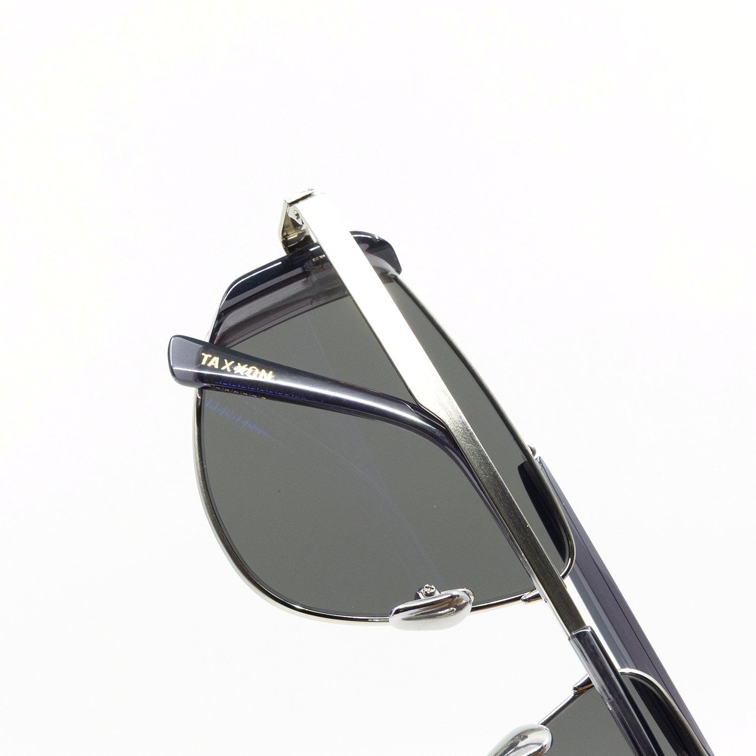 Five-O Sunglasses with Silver Frame & Silver Lens