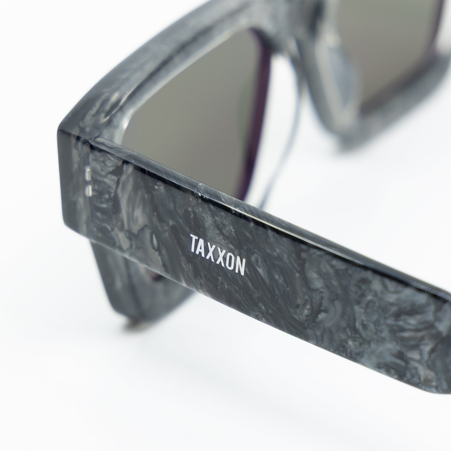 008 Sunglasses with Marble Frame & Green Lens