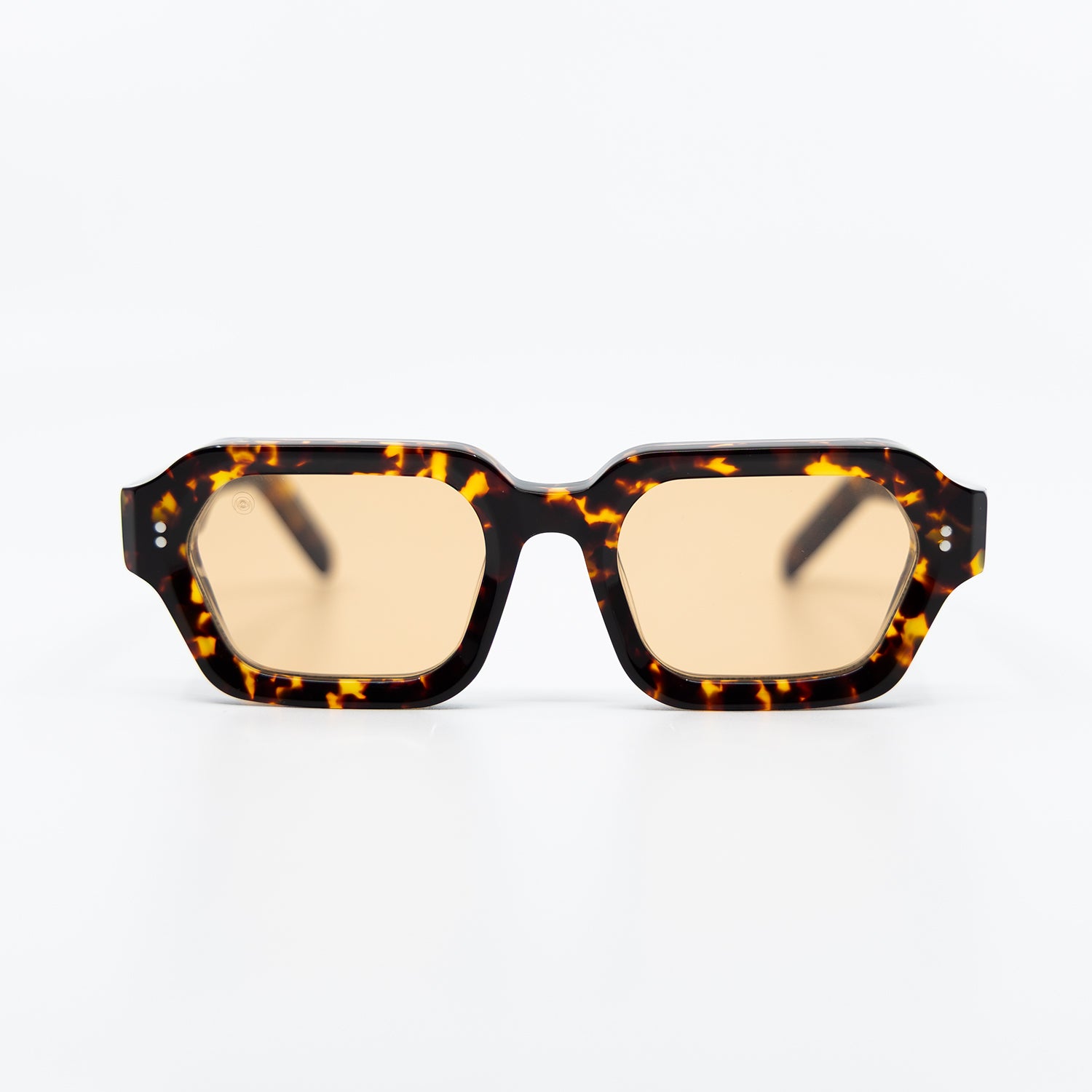 925 Sunglasses with Havana Frame & Orange Lens