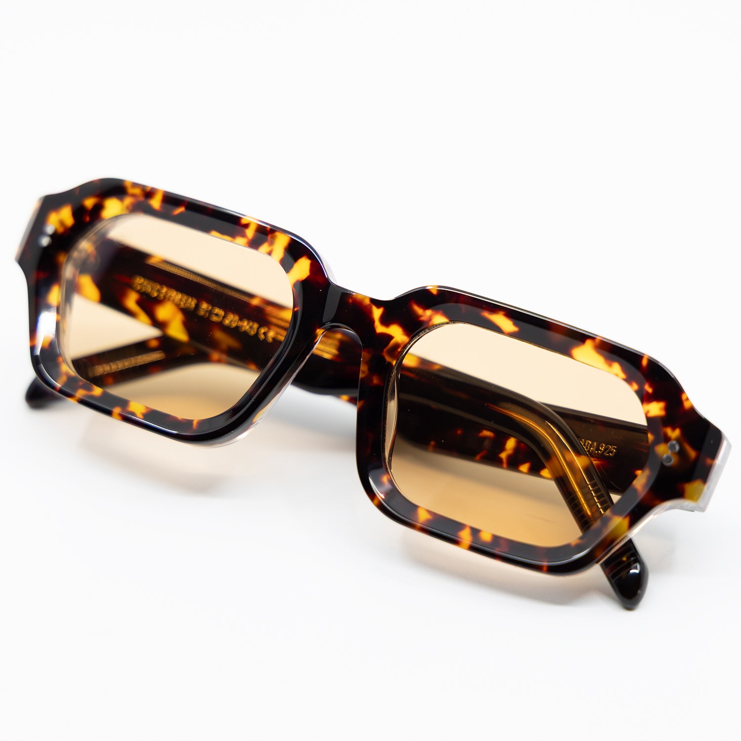 925 Sunglasses with Havana Frame & Orange Lens