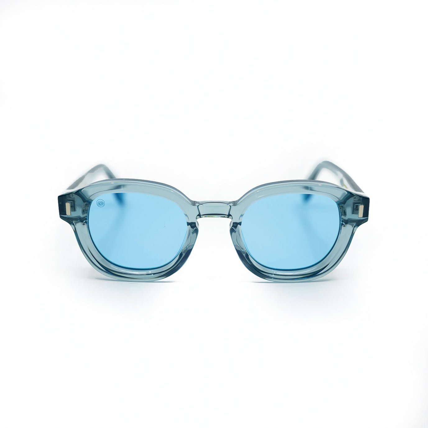 Tom Sunglasses with Arctic Frame & Light Blue Lens