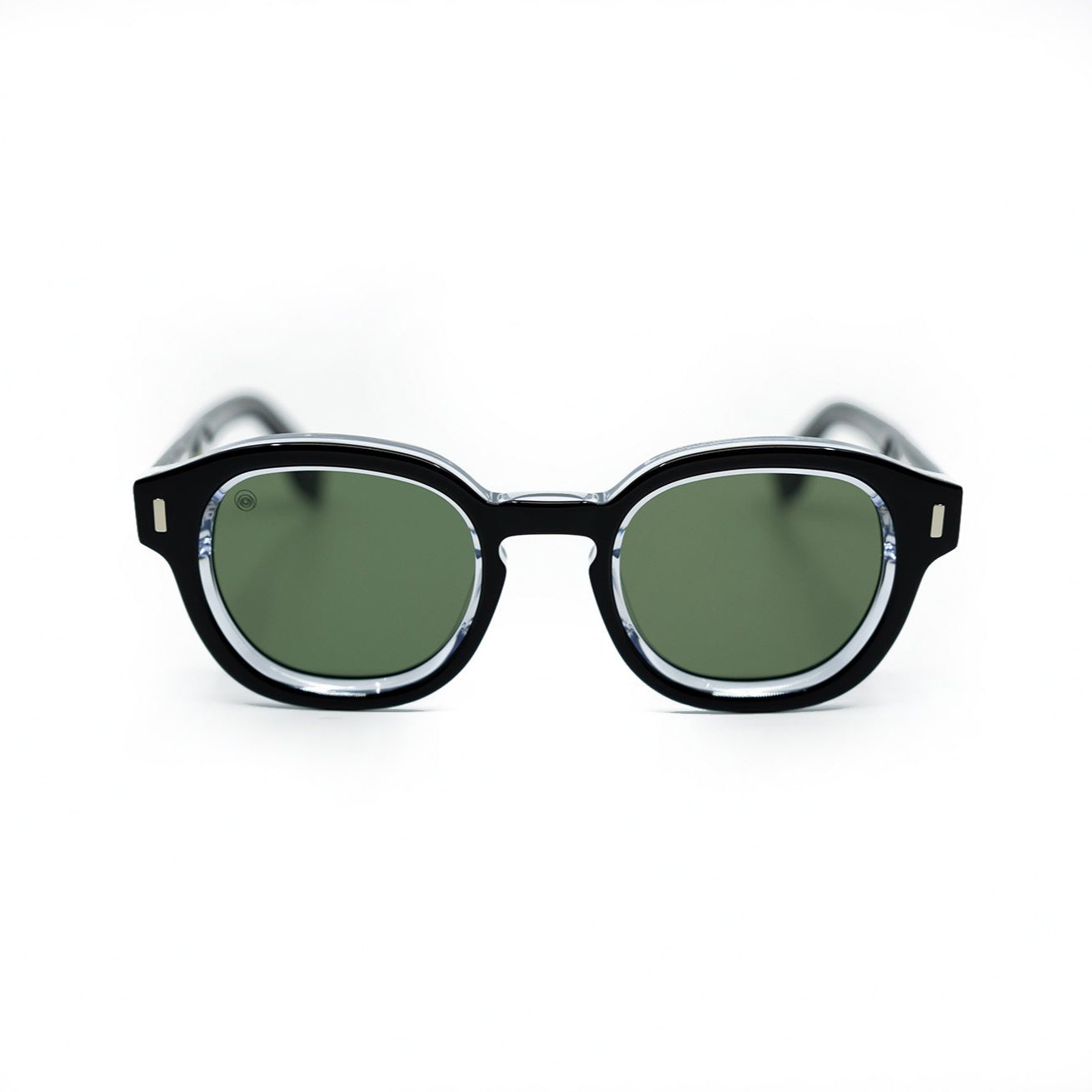 Tom Sunglasses with Black Frame & Green Lens