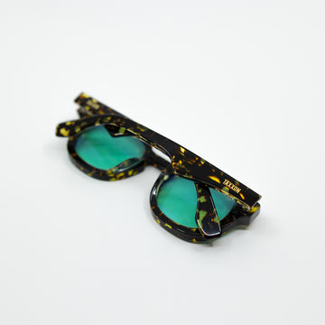 Tom Sunglasses with Tortoise Frame & Aqua Lens – TAXXON Eyewear display picture 3
