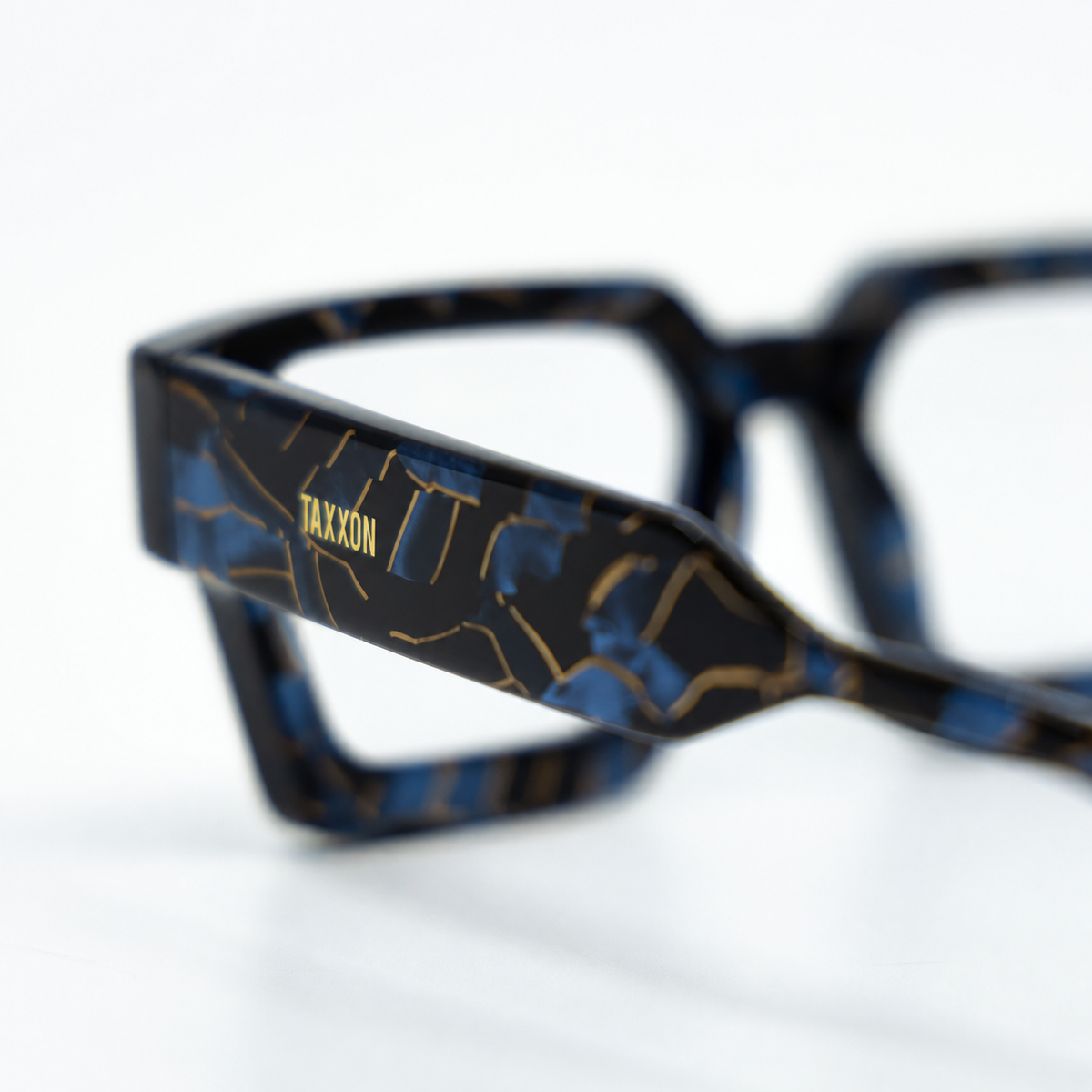 008 Azurite optical frame by Taxxon — detail