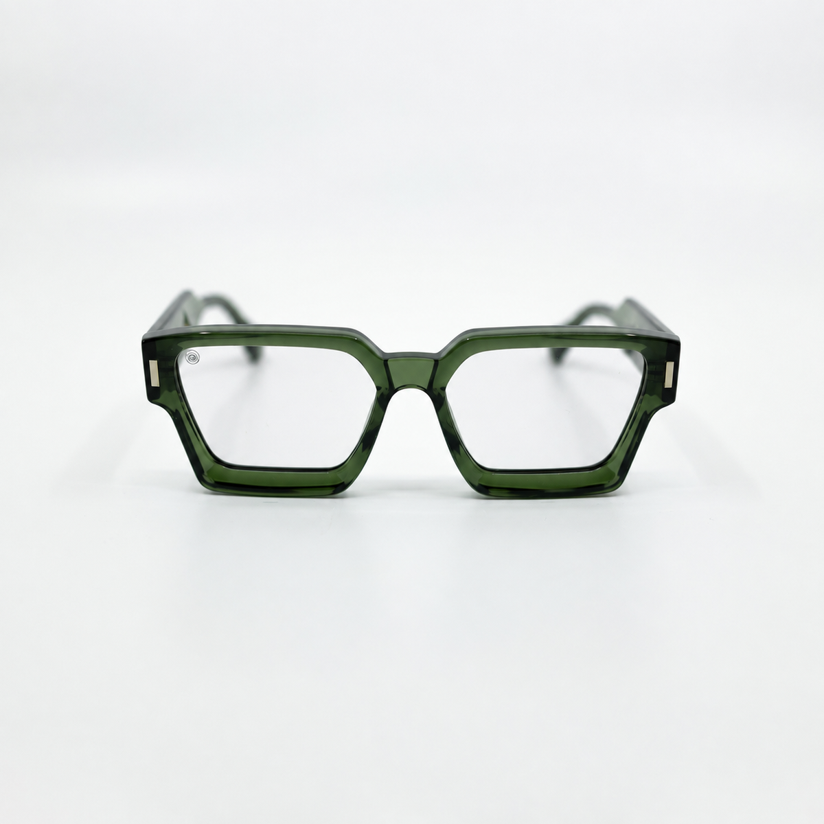 008 Olive optical frame by Taxxon — front view