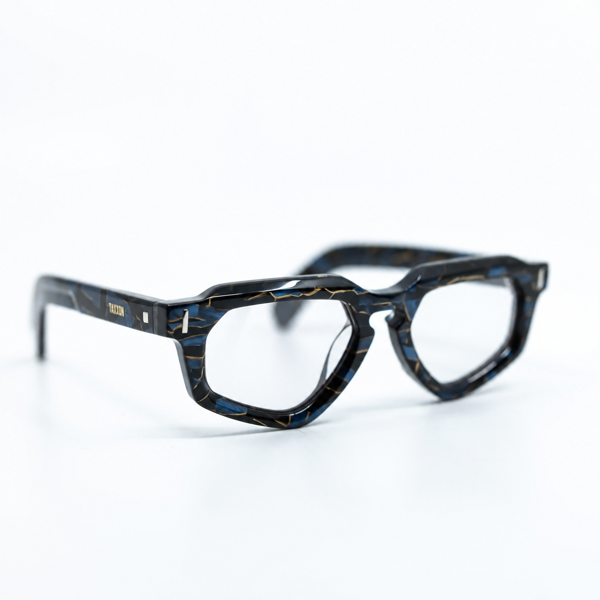 Avitio Azurite optical frame by Taxxon — 45° view
