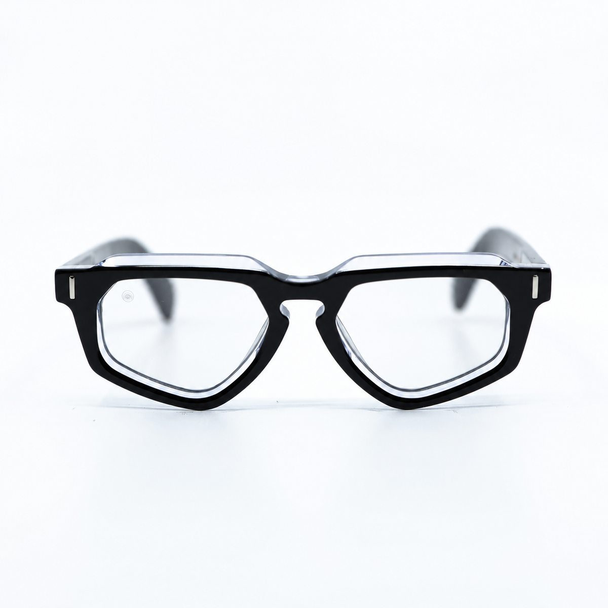 Avitio Black optical frame by Taxxon — front view