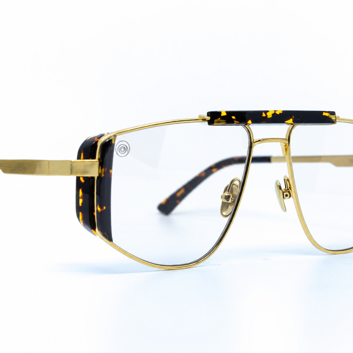 Five-O Havana optical frame by Taxxon — detail