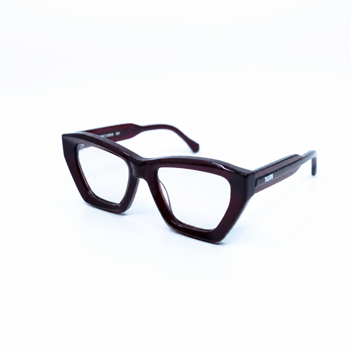 Osca Velvet optical frame by Taxxon — 45° view