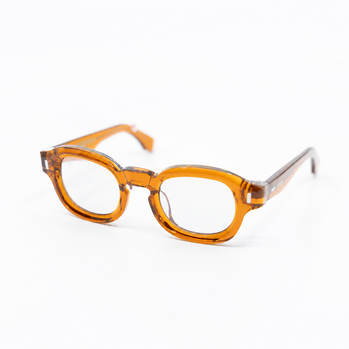 Tom Amber optical frame by Taxxon — 45° view