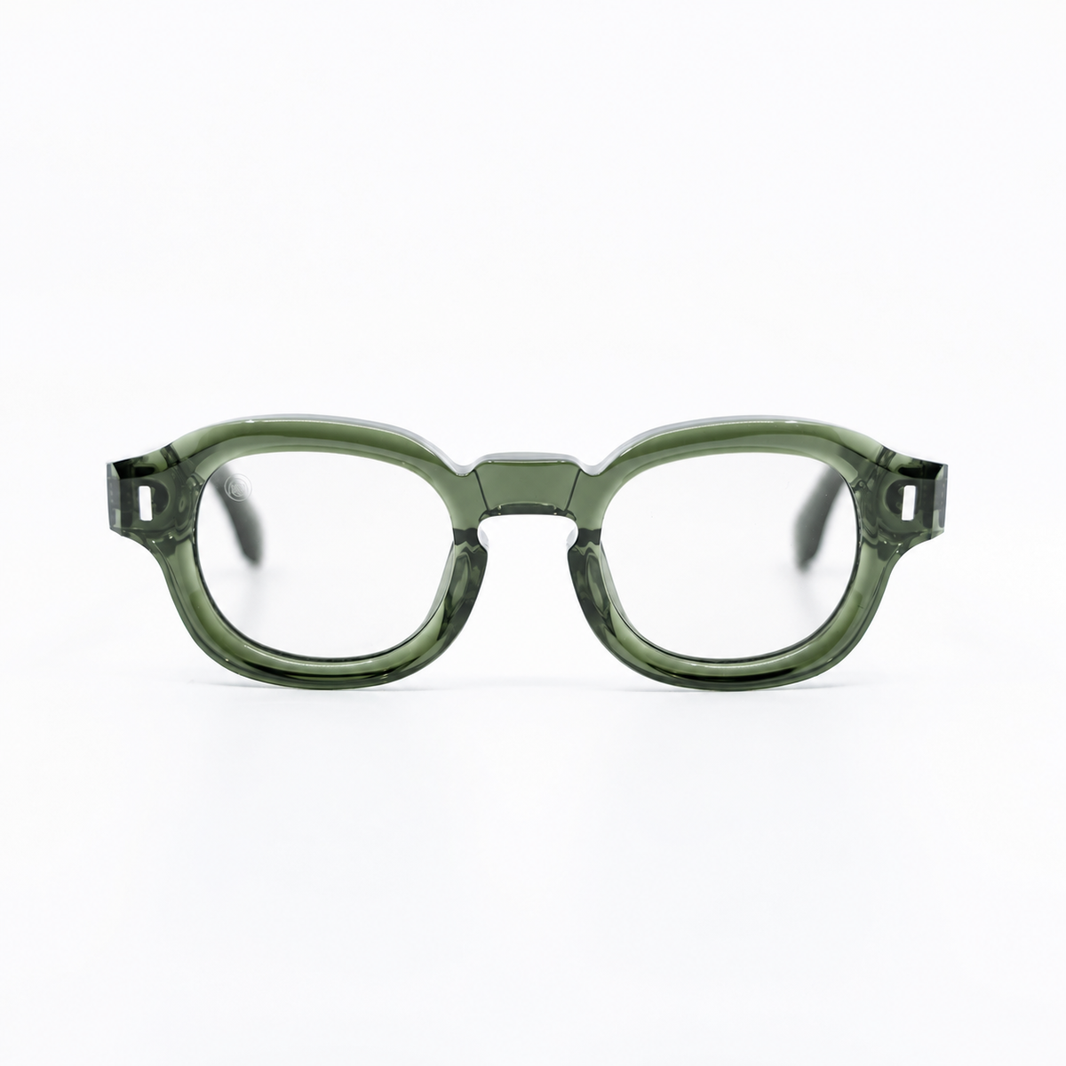 Tom Olive optical frame by Taxxon — front view