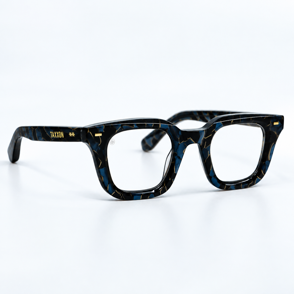 Zid Azurite optical frame by Taxxon — 45° view