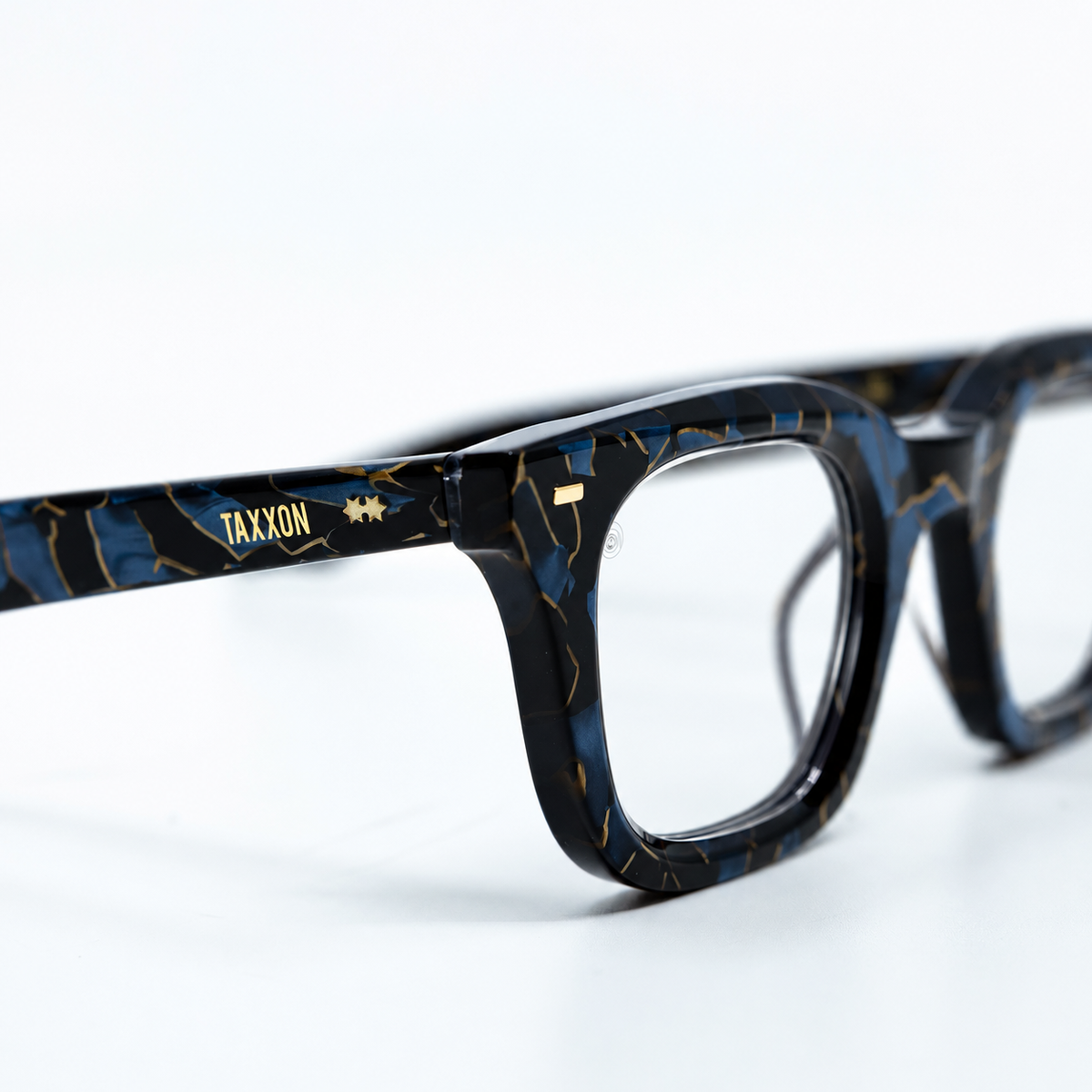 Zid Azurite optical frame by Taxxon — detail