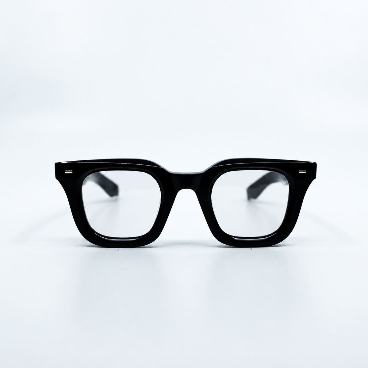 Zid Black optical frame by Taxxon — front view